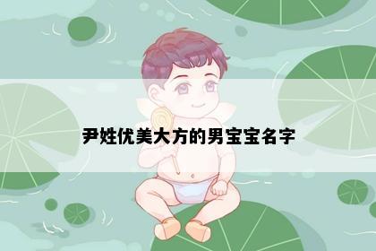 尹姓优美大方的男宝宝名字